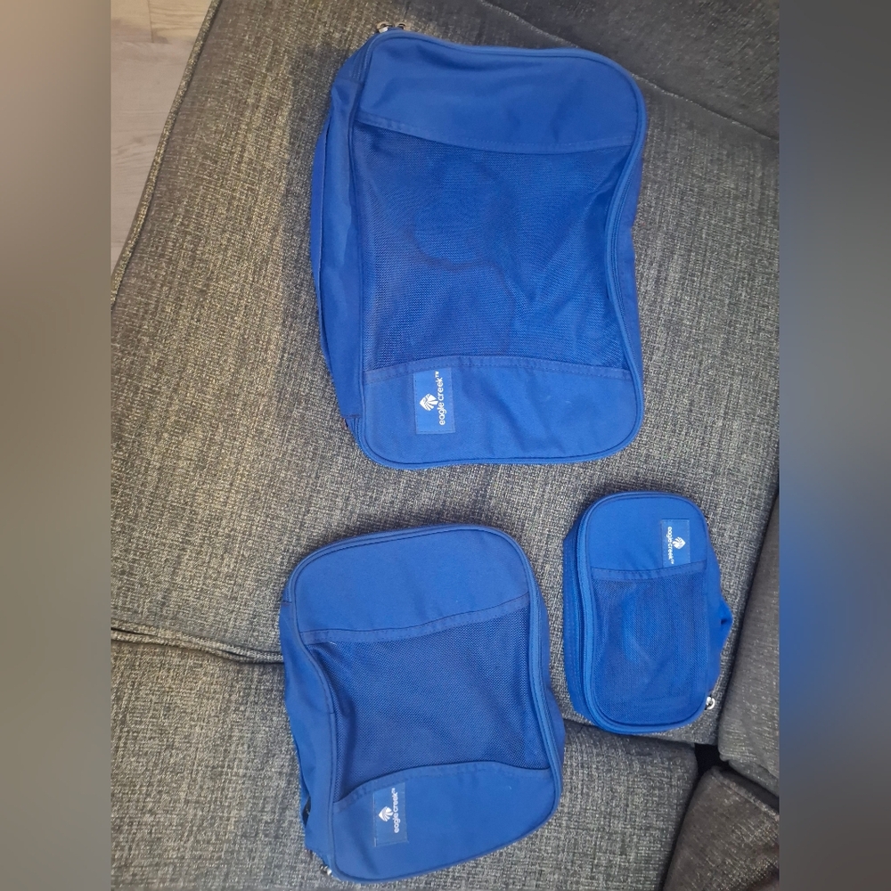 Eagle Creek Blue Packing Cubes Set